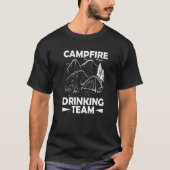 Campfire Drinking Team 8 Tシャツ (正面)