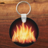 Campfire Flame Fire キーホルダー (正面)
