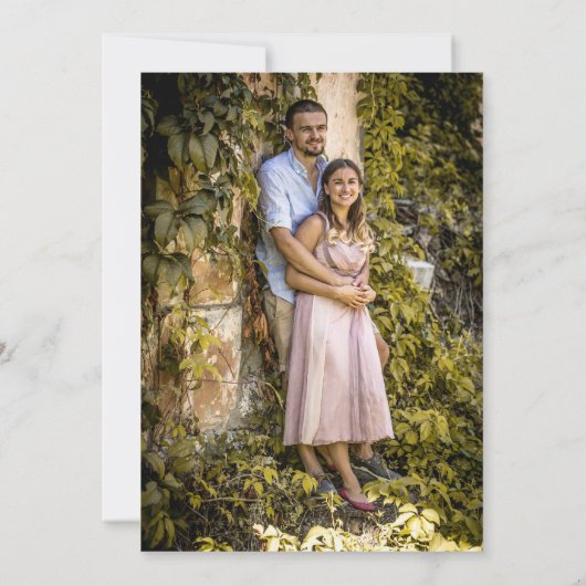 Campfire Love Wedding 招待状 (裏面)