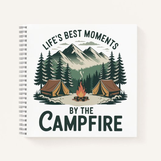 Campfire Moments Adventure  ノートブック (正面)