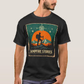 Campfire Stories – Night Fire Nature Memory Tee Tシャツ (正面)
