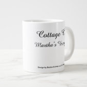 Campground Motif by Babbie - Martha's Vineyard ジャンボコーヒーマグカップ (正面右)