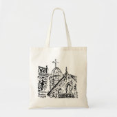 Campground Motif by Babbie - Martha's Vineyard トートバッグ (正面)