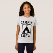 CAMPINクルーのキャンプTシャツ Tシャツ (正面フル)