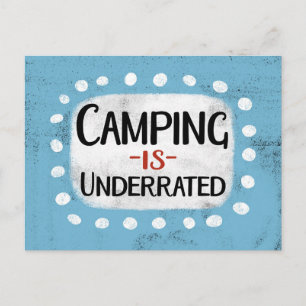 Campingは未評価はがき ポストカード