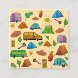 Camping adventure エンクロージャーカード