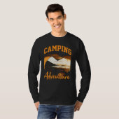 Camping Adventure Inspirational Amusing Camping Qu Tシャツ (正面フル)