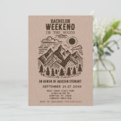 Camping Bachelor Party 招待状 (スタンド正面)