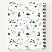 Camping Bachelorette Party Bach Weekend ノートブック (裏面)