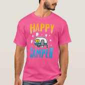 Camping Camp Happy Camper Outr Camp funny Tシャツ (正面)