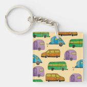 Camping caravans キーホルダー (正面)
