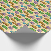 Camping caravans ラッピングペーパー (角)