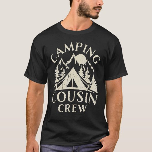Camping Cousins Crew Family Reunion Road Trip Matc Tシャツ (正面)