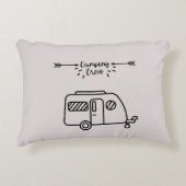 Camping crew アクセントクッション (正面)