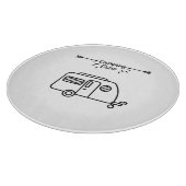 Camping crew カッティングボード (角)