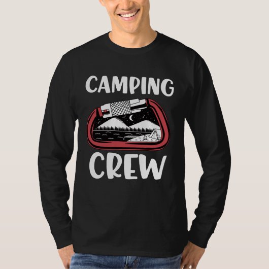 Camping Crew  Family Camping Trip Camping Carabine Tシャツ (正面)