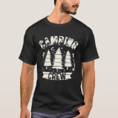 Camping Crew  Family Camping Trip Group I Camp Now Tシャツ (正面)