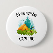 Camping Design  缶バッジ (正面)