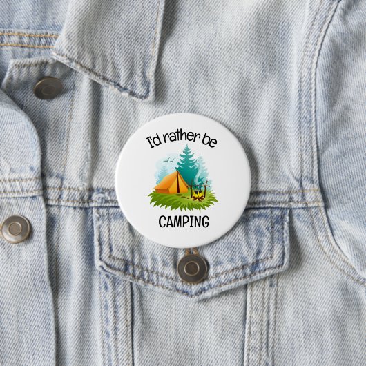 Camping Design  缶バッジ (インサイチュ)