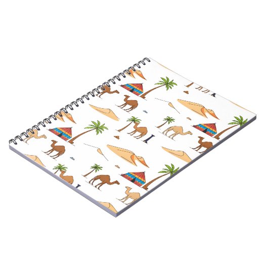 Camping du désert du Sahara marocain ノートブック (左側)