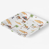 Camping du désert du Sahara marocain ペーパープレート (傾斜あり)