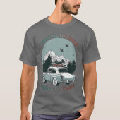 Camping Find Your Wild Eplorehe Nature gift Tシャツ (正面)