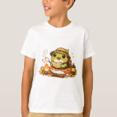 Camping Frog Explorer Tシャツ (正面)