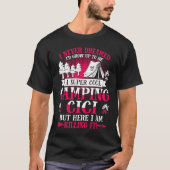 Camping Gigi Supper Cool Gigi Summer Holiday Tシャツ (正面)