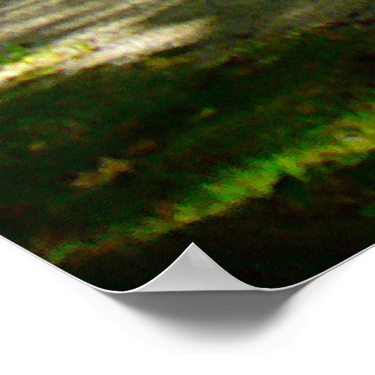 Camping in an A-Frame Cabin ポスター (角)