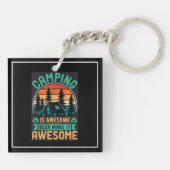 Camping is Awesome Beer Make it Awesome-64576 キーホルダー (裏面)