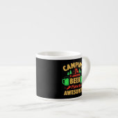 Camping is Awesome Beer Make it Awesomer-67688 エスプレッソカップ (正面右)