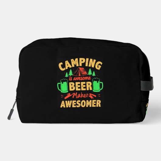 Camping is Awesome Beer Make it Awesomer-67688 ドップキット (裏面)