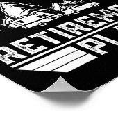 Camping Is My Retirement Plan Funny Camping Lover  ポスター (角)