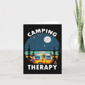 Camping Is My Therapy カード (正面)