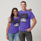 Camping is my therapy funny sayings tシャツ (ユニセックス)