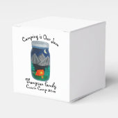 Camping is Our Jam Tent and Mountains in Jar フェイバーボックス (正面サイド)