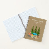 Camping Journal With Camping Illustration ノートブック (内部)