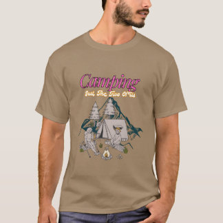 Camping Just thewo of us gift Tシャツ