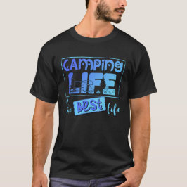 Camping Leben ist das beste Leben Tシャツ