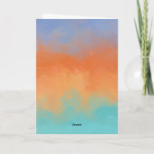 Camping Legend Birthday Card サンキューカード (裏面)