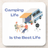 Camping Life is the Best Life on a  コースター (正面)