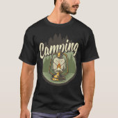 CAMPING LIGHT vintage Tシャツ (正面)