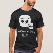 Camping Lovers Marshmallow gift Tシャツ (正面)