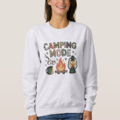 Camping Mode スウェットシャツ (正面)