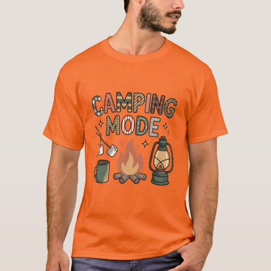 Camping Mode Tシャツ (正面)