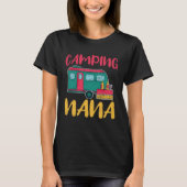 Camping Nana Glamping Glamp Camp Tシャツ (正面)