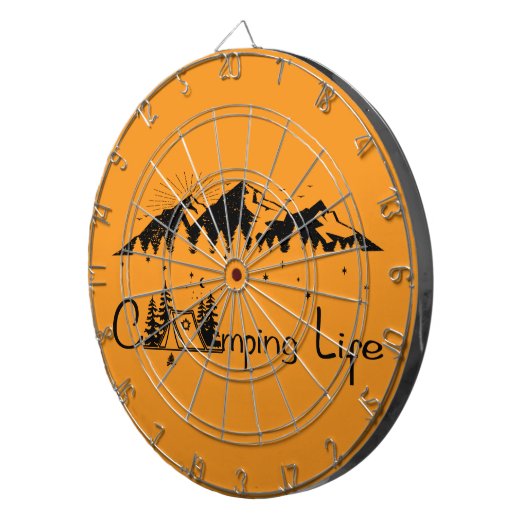 Camping-Outdoor Adventures-Dartboard ダーツボード (正面右)