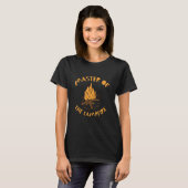 Camping Outdoor Designs Master Of The Campfire 1 Tシャツ (正面フル)
