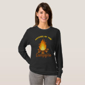 Camping Outdoor Designs Master Of The Campfire Tシャツ (正面フル)