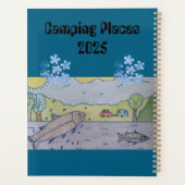 Camping Places 2025 プランナー手帳 (裏面)